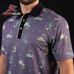 Breakfast Balls Skullin It RSVLTS Polo Shirt Funny Skull Golf Polo All-Day Lightweight Golf Shirt