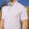Breakfast Balls Springaling RSVLTS Polo Shirt Tropical Floral Golf Polo Summer All-Day Lightweight Shirt