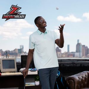 Breakfast Balls Yacht Club RSVLTS Polo Shirt Minimal Luxury Golf Polo Clean All-Day Performance Shirt