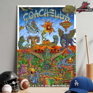 Coachella 2026 Artwork Poster At Empire Polo Club On April 10-12 And 17-19 2026 Home Decor Poster Canvas