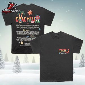 Coachella Felt Cute 2026 Lineup Tee Merchandise Limited Unisex T-Shirt