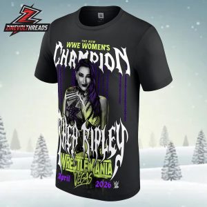 Rhea Ripley ProSphere The New WWE’s Women Champions WrestleMania 42 Winner Unisex T-Shirt