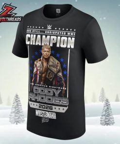 Cody Rhodes The American Nightmare And Still Undisputed WWE Champion WrestleMania 42 Winner Tee Unisex T-Shirt