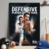 Victor Wembanyama Is The First-Ever UNANIMOUS Defensive Player Of The Year In San Antonio No One Can Score On Him Home Decor Poster Canvas