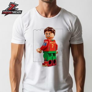 Cristiano Ronaldo x LEGO Legends Wolrd Cup 2026 Collection Minifigure Unisex T-Shirt