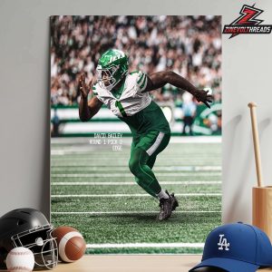 David Bailey Is The 2nd Pick In NBA Draft 2026 By New York Jets Home Decor Poster Canvas