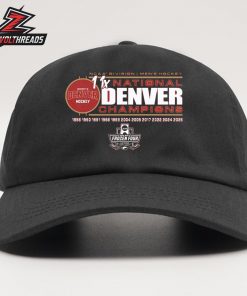 Denver Pioneers 11-Time NCAA Frozen Four Men’s Ice Hockey National Champions Snapback Classic Hat Cap