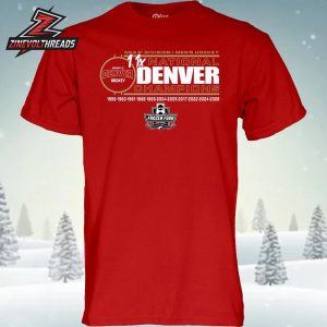 Denver Pioneers 11-Time NCAA Frozen Four Men’s Ice Hockey National Champions Unisex T-Shirt