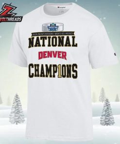 Denver Pioneers 2026 NCAA Frozen Four Men’s Ice Hockey National Champions Locker Room Unisex T-Shirt