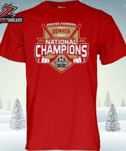 Denver Pioneers 2026 NCAA Frozen Four Men’s Ice Hockey National Champions Unisex T-Shirt