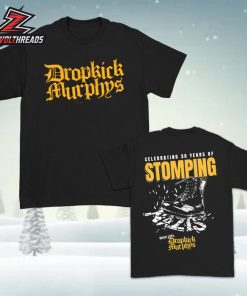 Dropkick Murphys 30 Years Of Stomping Nazis Tee Two Sided Unisex T-Shirt