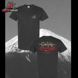 Eddie Vedder Japan Tour 2026 Figure 8 Dragon Tee Merchandise Limited Two Sided Unisex T-Shirt