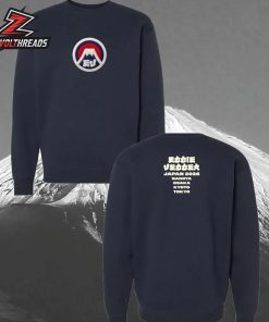 Eddie Vedder Japan Tour 2026 Fuji Crewneck Merchandise Limited Two Sided Unisex T-Shirt