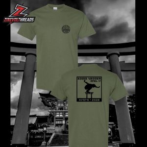 Eddie Vedder Japan Tour 2026 Hanko Event Tee At ROHM Theatre Kyoto On April 17th Two Sided Unisex T-Shirt