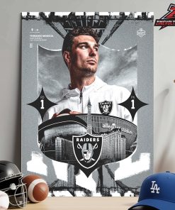 Fernando Mendoza Is The First Pick In NBA Draft 2026 By Las Vegas Raiders Home Decor Poster Canvas