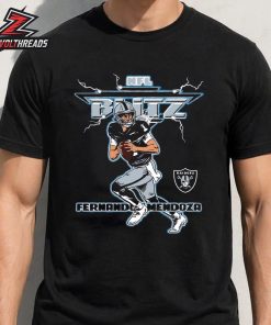 Fernando Mendoza Las Vegas Raiders First Pick NFL Draft 2026 Blitz Player Unisex T-Shirt