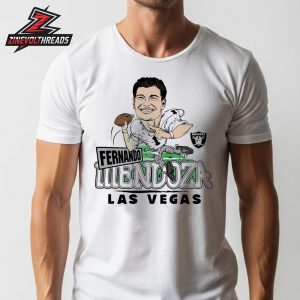 Fernando Mendoza Las Vegas Raiders First Pick NFL Draft 2026 Caricature Player Unisex T-Shirt