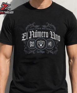 Fernando Mendoza Las Vegas Raiders First Pick NFL Draft 2026 El Numero Uno Unisex T-Shirt