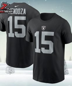 Fernando Mendoza Las Vegas Raiders First Pick NFL Draft 2026 Nike Name And Number Tee Two Sided Unisex T-Shirt