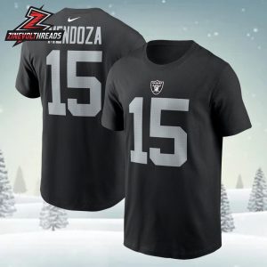 Fernando Mendoza Las Vegas Raiders First Pick NFL Draft 2026 Nike Name And Number Tee Two Sided Unisex T-Shirt