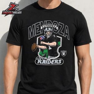 Fernando Mendoza Las Vegas Raiders First Pick NFL Draft 2026 Unisex Caricature Player Unisex T-Shirt