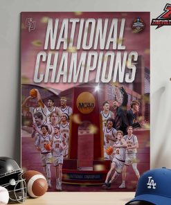 Gannon Golden Knights Are The NCAA Divison II 2026 National Champions Home Decor Poster Canvas