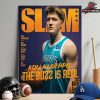 Kon Knueppel Charlotte Hornets On Slam 261 Cover Magazine The Buzz Is Real Home Decor Poster Canvas