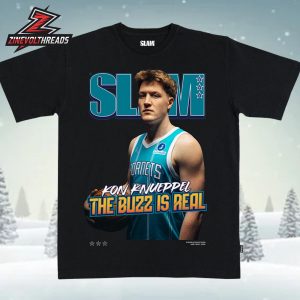 Kon Knueppel Charlotte Hornets On Slam 261 Cover Tee The Buzz Is Real Unisex T-Shirt