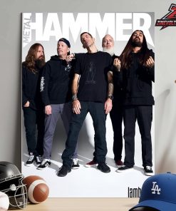 Lamb Of God On Lastest Issue 411 Metal Hammer Magazine Cover Home Decor Poster Canvas