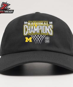 Michigan Wolverines 2026 NCAA Men’s Basketball 2x National Champions Bracket Classic Hat Cap Snapback