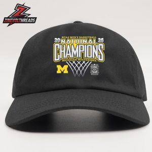 Michigan Wolverines 2026 NCAA Men’s Basketball 2x National Champions Bracket Classic Hat Cap Snapback