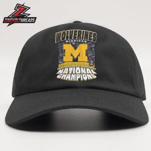 Michigan Wolverines 2026 NCAA Men’s Basketball National Champions It’s March Snapback Classic Hat Cap