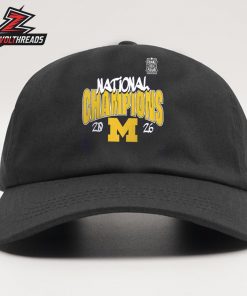 Michigan Wolverines 2026 NCAA Men’s Basketball National Champions Schedule Snapback Classic Hat Cap