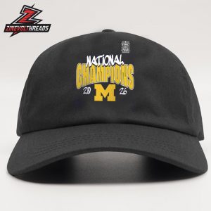 Michigan Wolverines 2026 NCAA Men’s Basketball National Champions Schedule Snapback Classic Hat Cap
