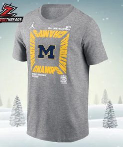Michigan Wolverines 2026 NCAA Men’s Basketball National Champions Square Celebration Unisex T-Shirt