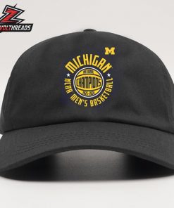 Michigan Wolverines Basketball 2025-26 National Champions Schedule Snapback Classic Hat Cap