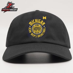 Michigan Wolverines Basketball 2025-26 National Champions Schedule Snapback Classic Hat Cap