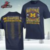 Michigan Wolverines 2026 Men’s Basketball National Champions Mascot Net Stack Two Sided Unisex T-Shirt Michigan Wolverines 2026 Men’s Basketball National Champions Mascot Net Stack Two Sided Unisex T-Shirt