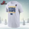 Michigan Wolverines Men’s Basketball National Champions Locker Room Unisex T-Shirt