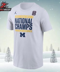 Michigan Wolverines Men’s Basketball National Champions Celebration Unisex T-Shirt