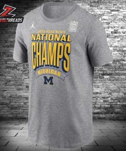 Michigan Wolverines Nike 2026 NCAA Men’s Basketball National Champions Unisex T-Shirt