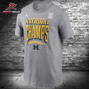 Michigan Wolverines Nike 2026 NCAA Men’s Basketball National Champions Unisex T-Shirt