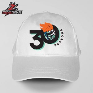 New York Liberty New Logo 30 Seasons Of Lighting It Up Snapback Classic Hat Cap