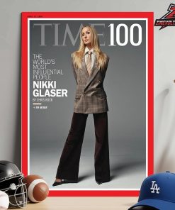 Nikki Glaser By Chris Rock Magazine Cover Time 100 The World’s Most Influential People Home Decor Poster Canvas