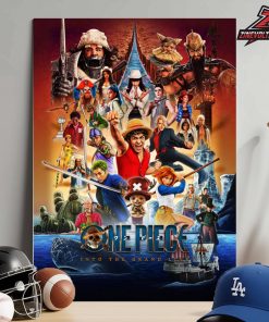 One Piece x Kyle Lambert Live Action Poster Season 2 Into The Grand Line Home Decor Poster Canvas