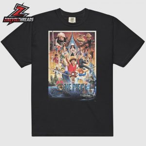 One Piece x Kyle Lambert Live Action Tee Season 2 Into The Grand Line Unisex T-Shirt