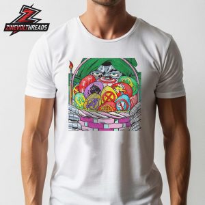 Robert Downey Jr Dr Doom New Ig Poster Artwork For Easter Day Dr Doom With Easter Eggs Avengers X-Men Fantastic Four Unisex T-Shirt