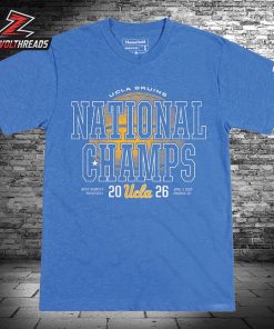 UCLA Bruins 2026 NCAA Women’s Basketball National Champions First Time In History Unisex T-Shirt