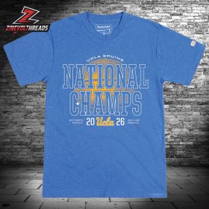 UCLA Bruins 2026 NCAA Women’s Basketball National Champions First Time In History Unisex T-Shirt