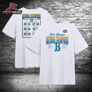 UCLA Bruins 2026 NCAA Women’s Basketball National Champions Schedule Two Sided Unisex T-Shirt